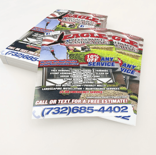 5.5 x 8.5 100# Gloss Book Flyers